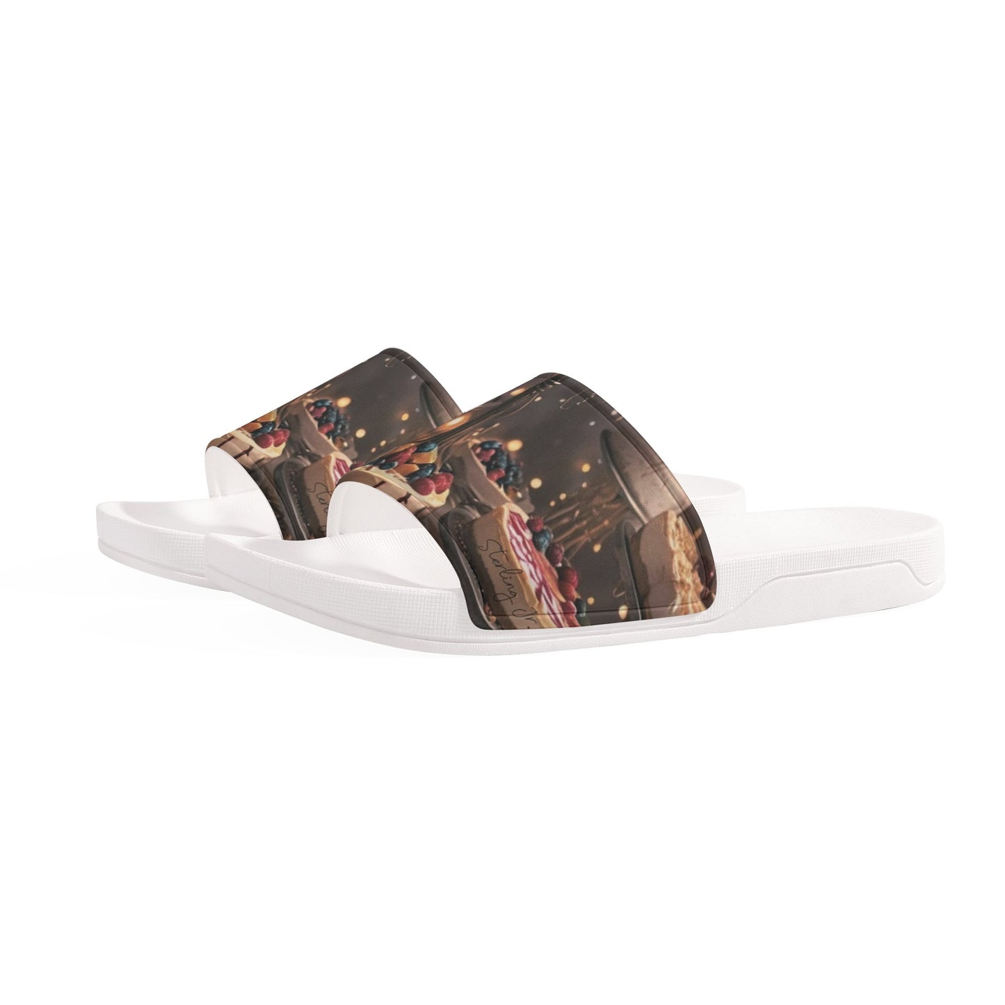 "The Cheesecake Club" Men's Slide Sandals