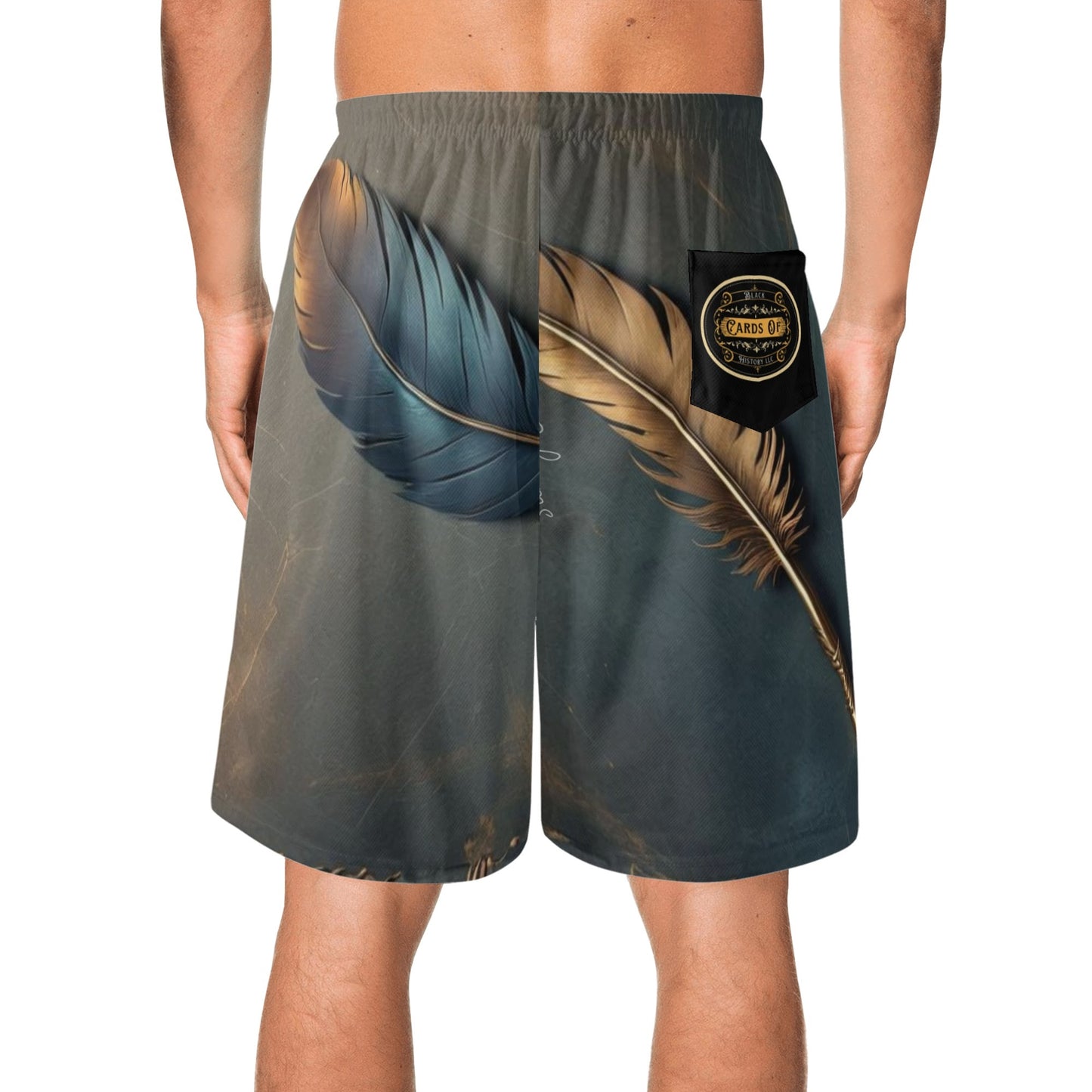 "Tickle, Tickle" Men's Lightweight Hawaiian Beach Shorts