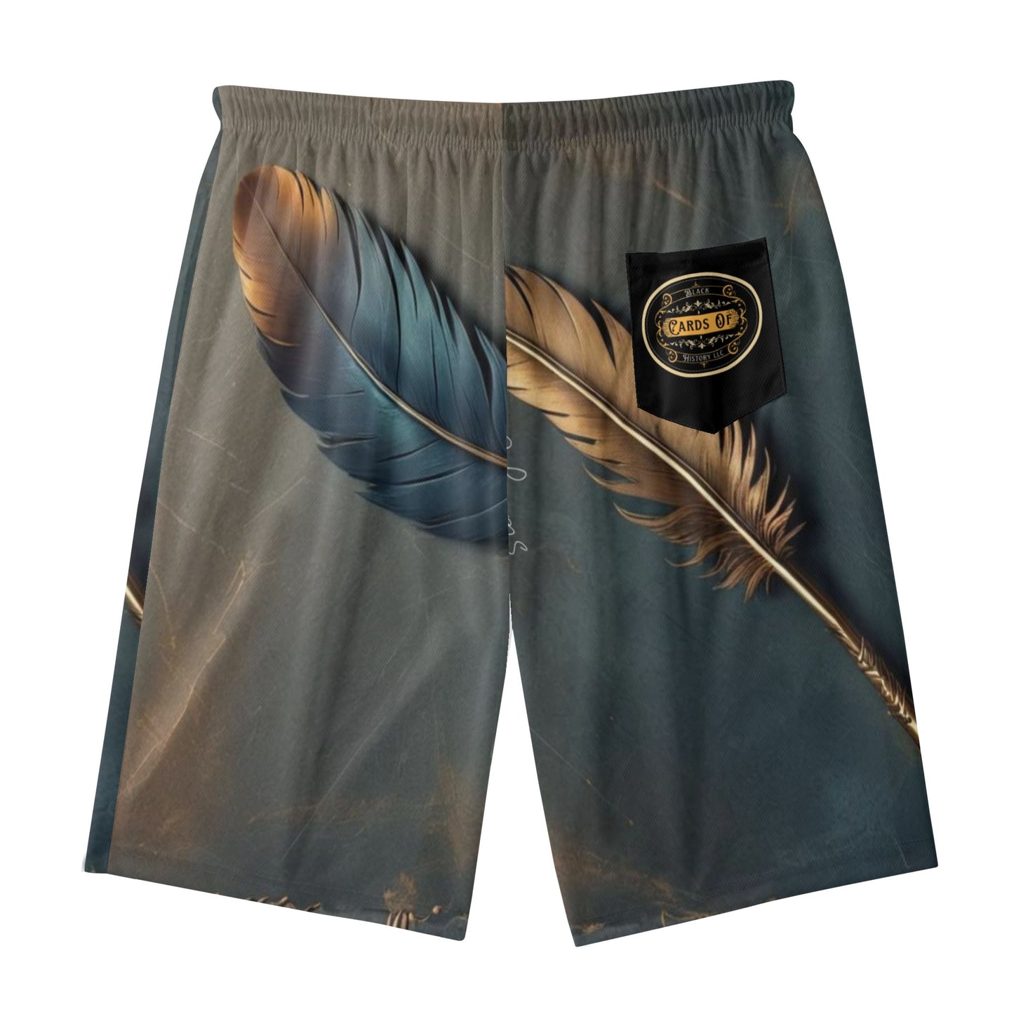 "Tickle, Tickle" Men's Lightweight Hawaiian Beach Shorts