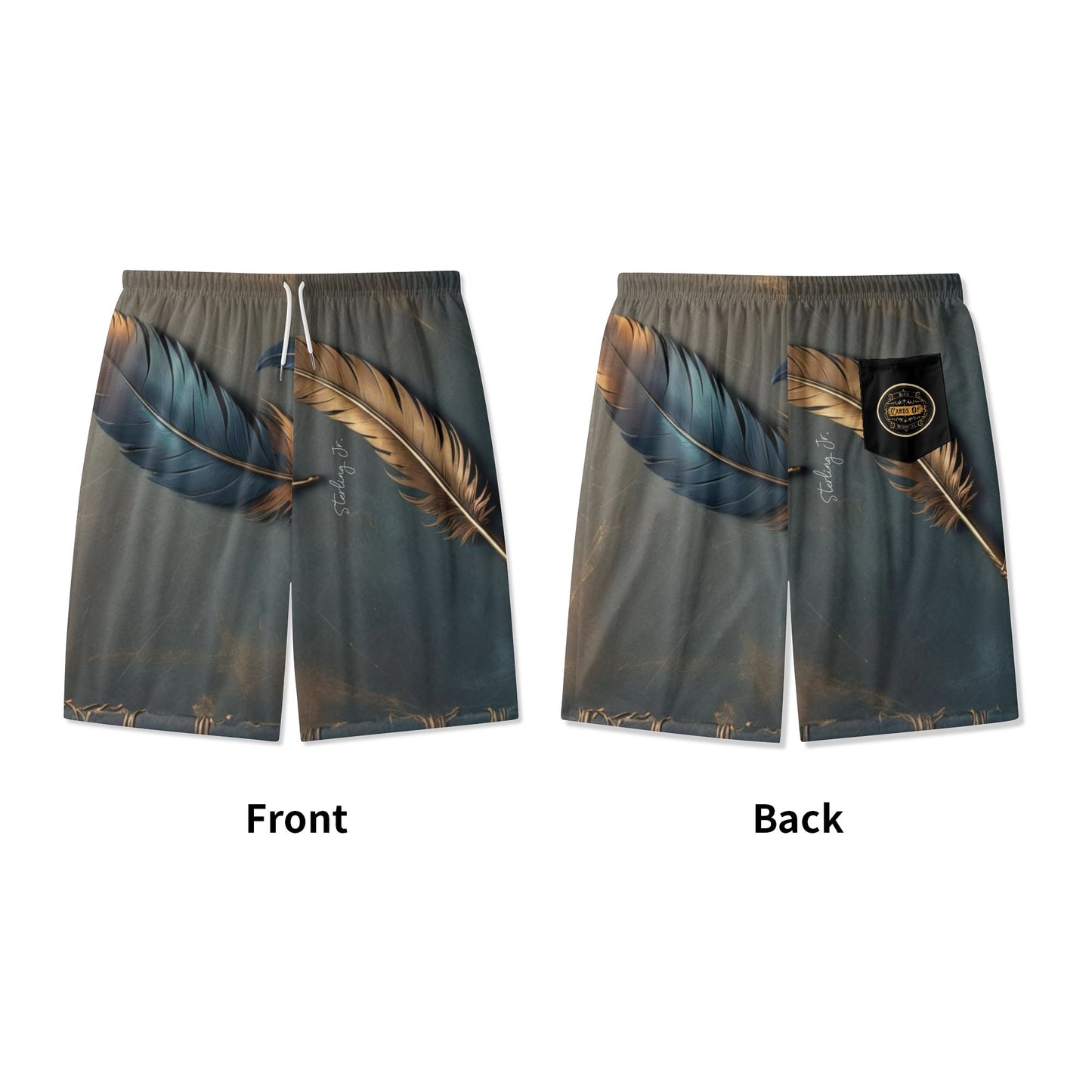 "Tickle, Tickle" Youth Lightweight Beach Shorts