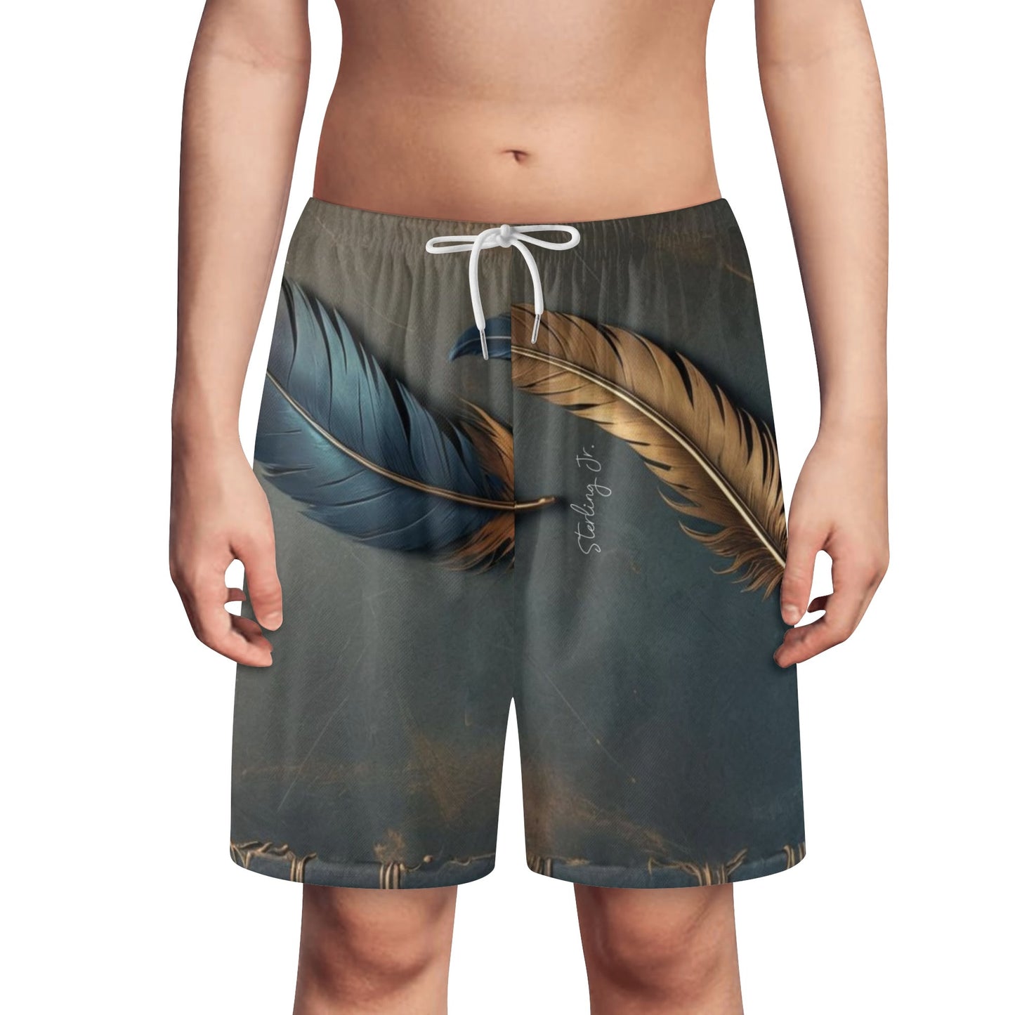 "Tickle, Tickle" Youth Lightweight Beach Shorts