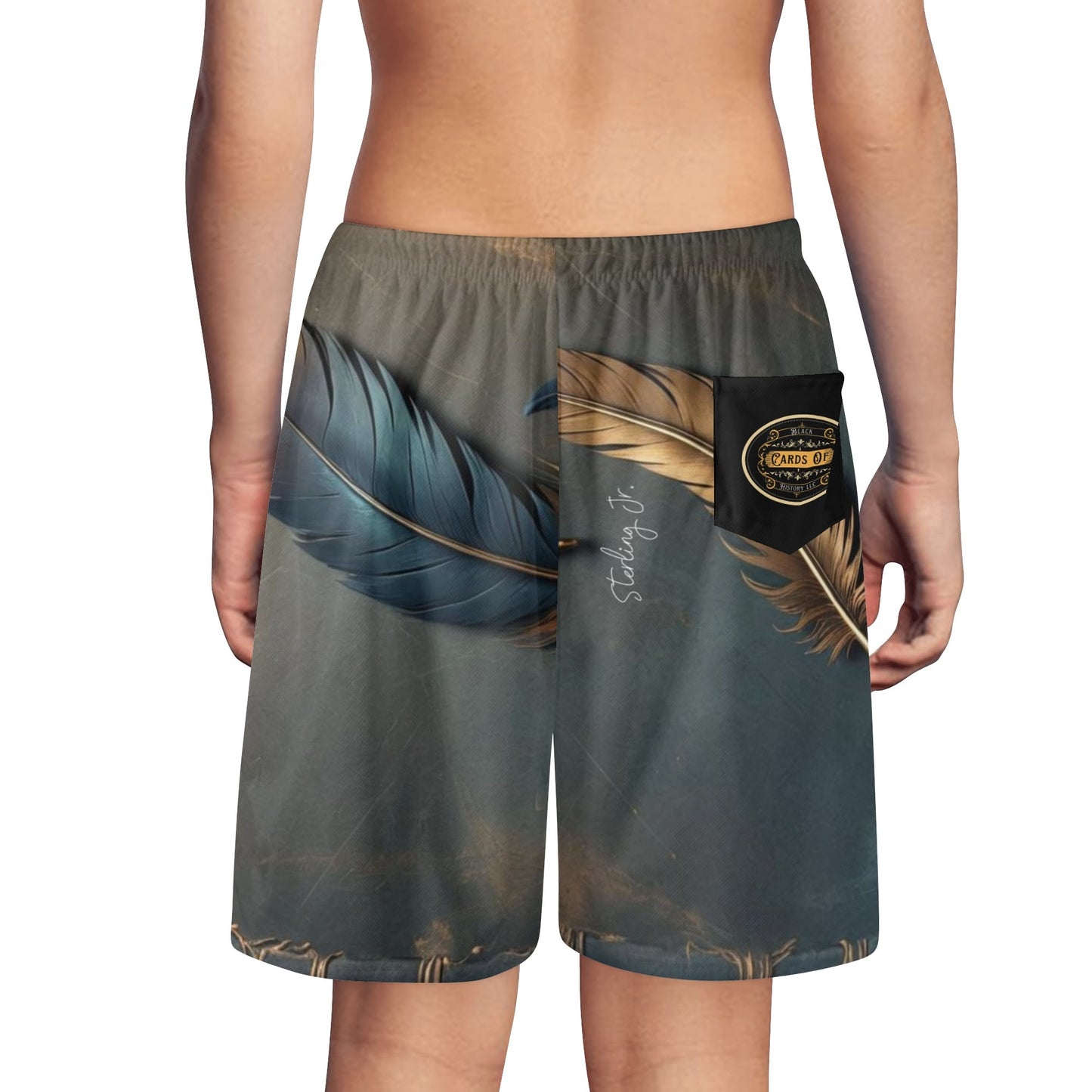 "Tickle, Tickle" Youth Lightweight Beach Shorts