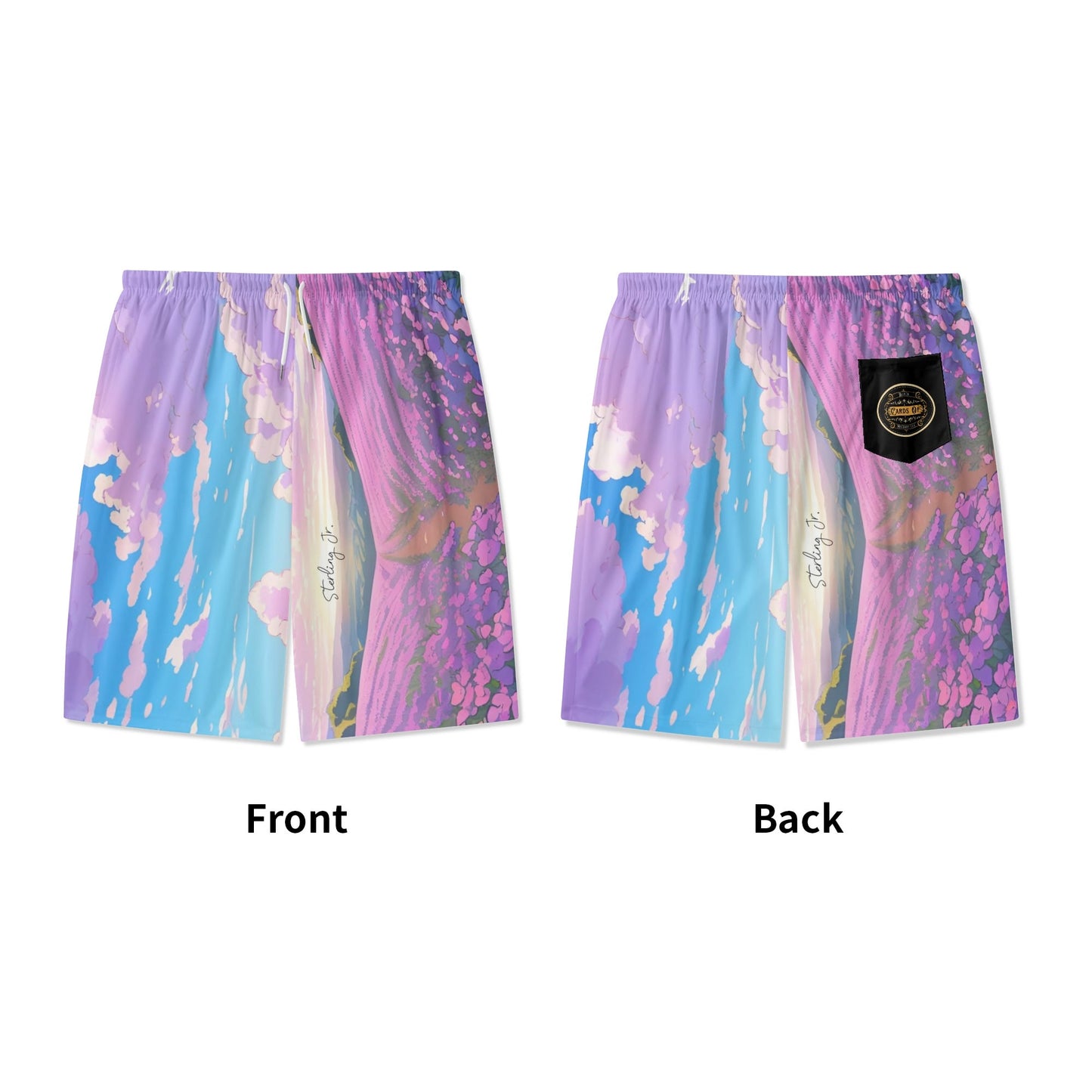 "The Flower Gift" Youth Lightweight Beach Shorts