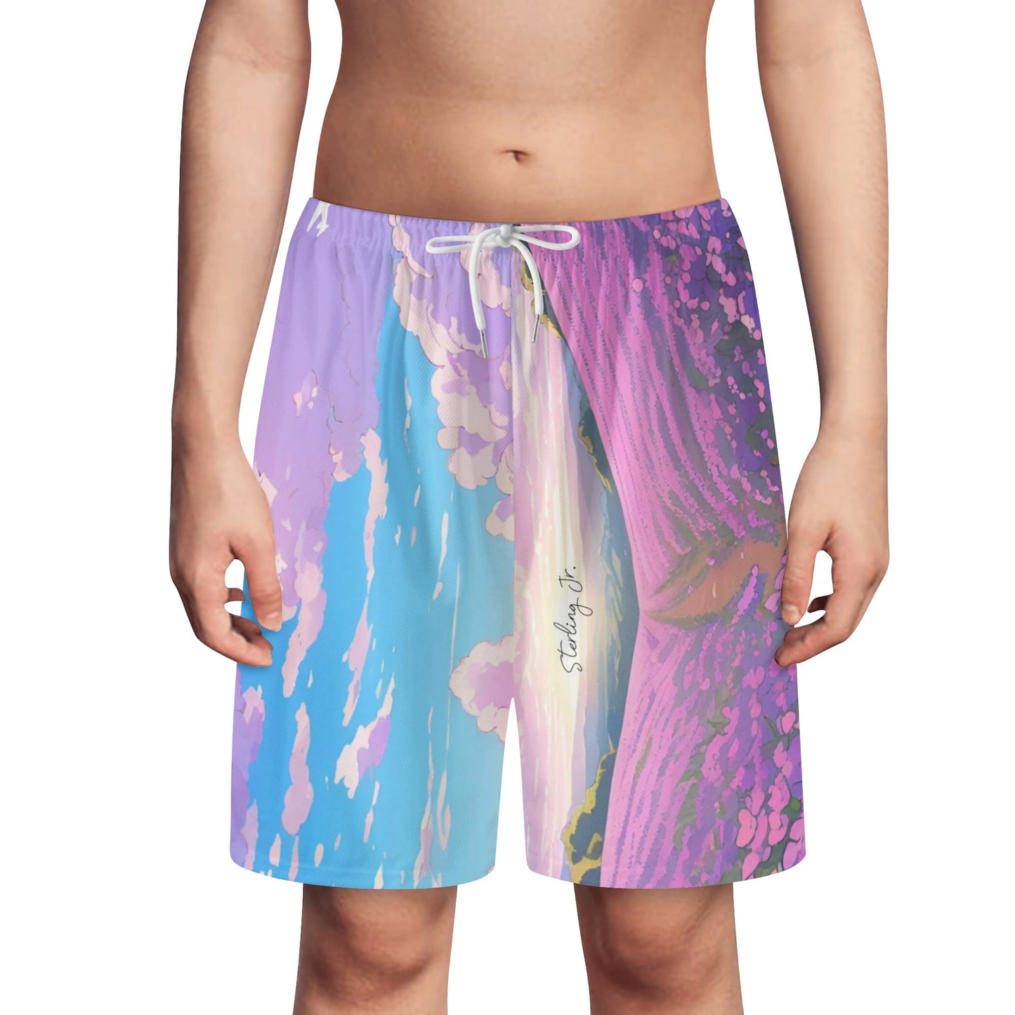 "The Flower Gift" Youth Lightweight Beach Shorts