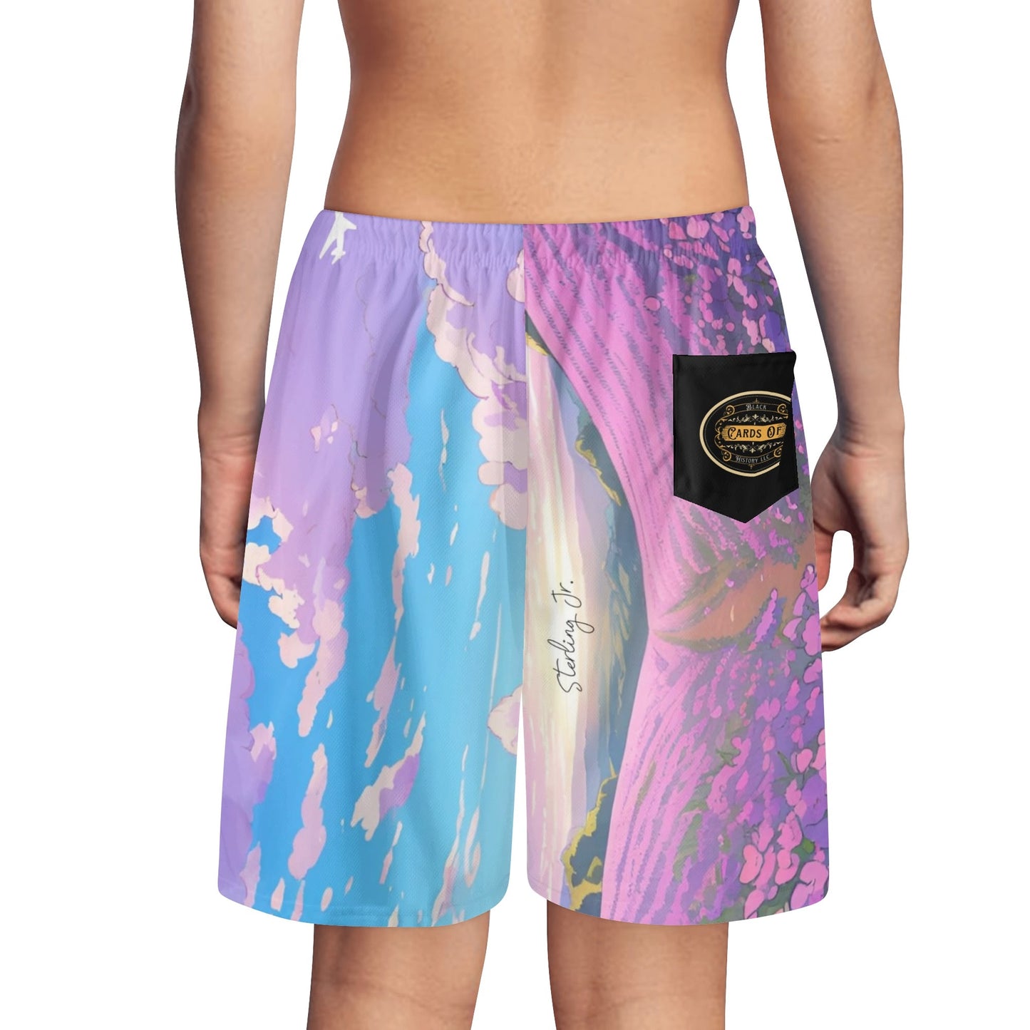 "The Flower Gift" Youth Lightweight Beach Shorts