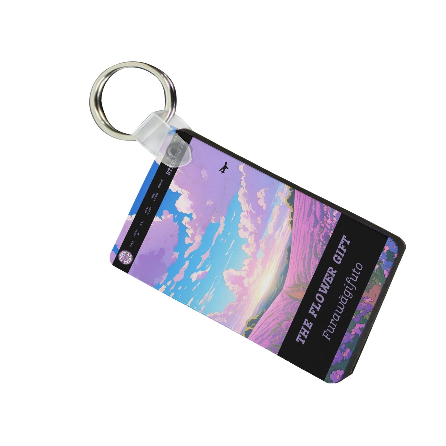 "The Flower Gift" Universal Keychain