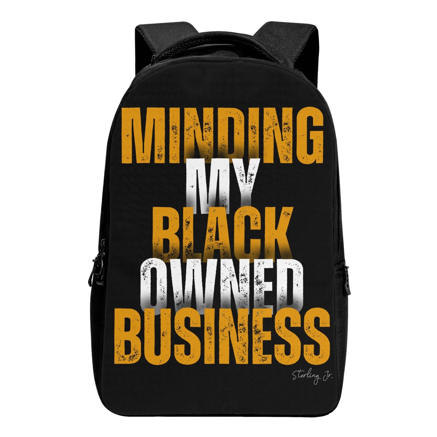 Minding My Black Owned Business - Version A Laptop Backpack