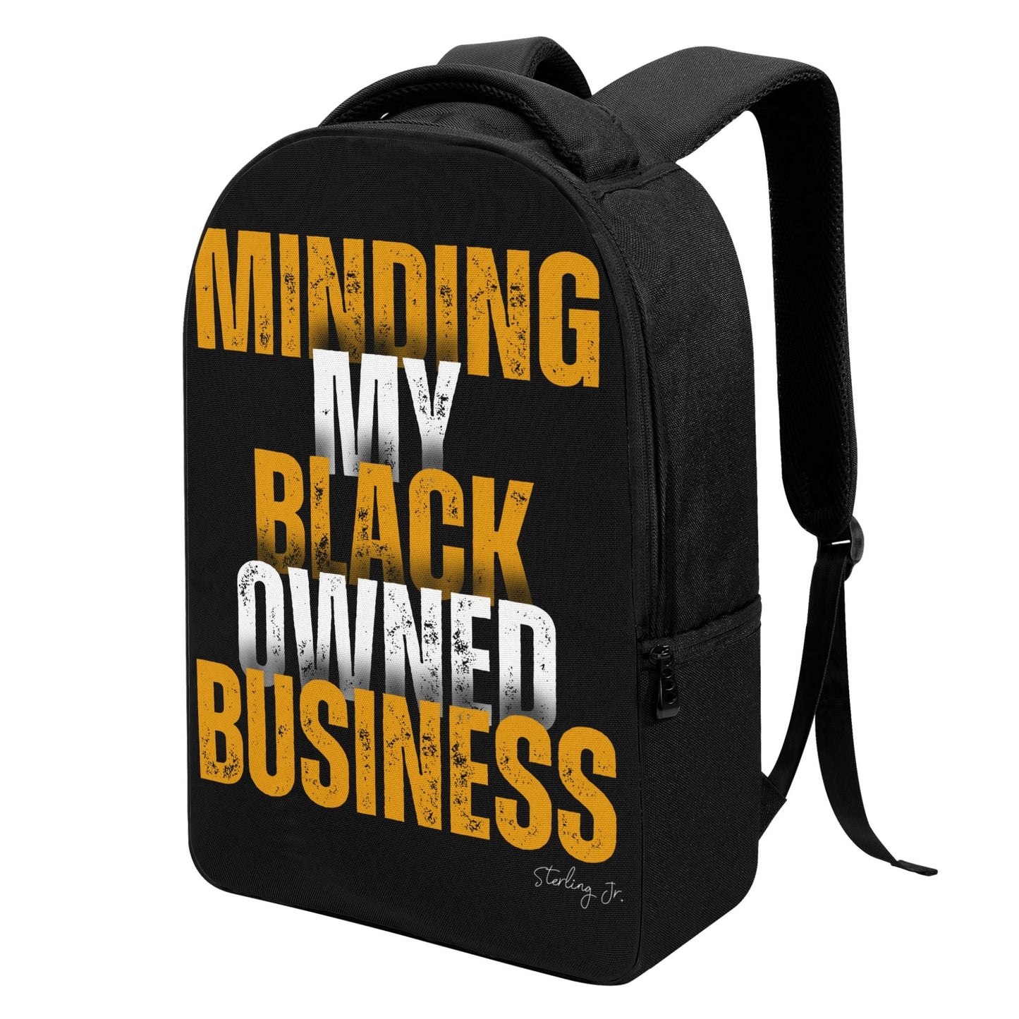 Minding My Black Owned Business - Version A Laptop Backpack