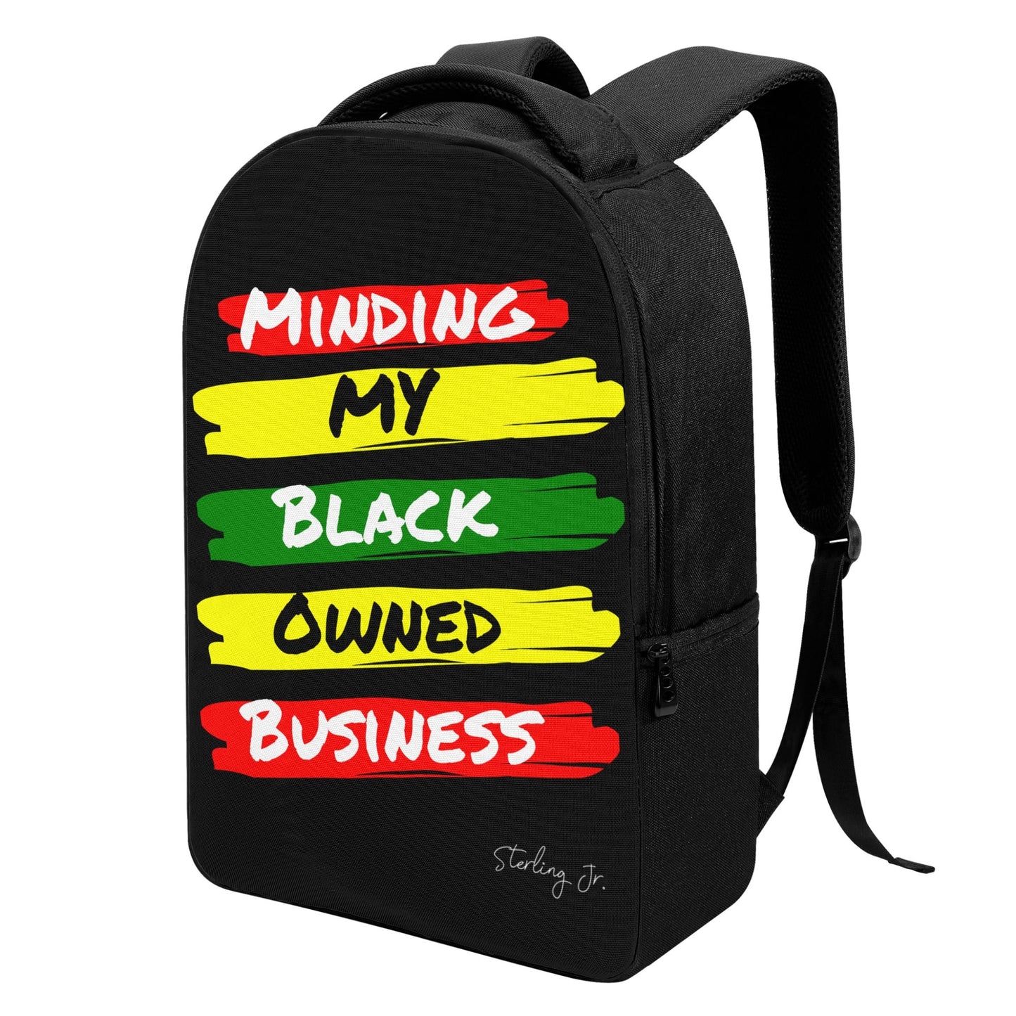 Minding My Black Owned Business - Version D Laptop Backpack