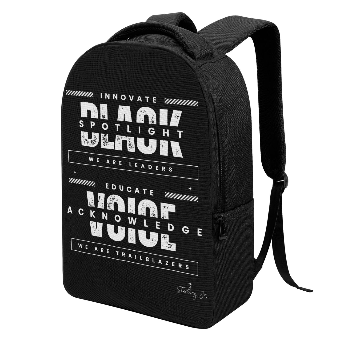 Black Voice Laptop Backpack