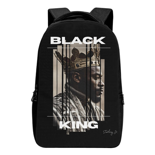 Black King Laptop Backpack