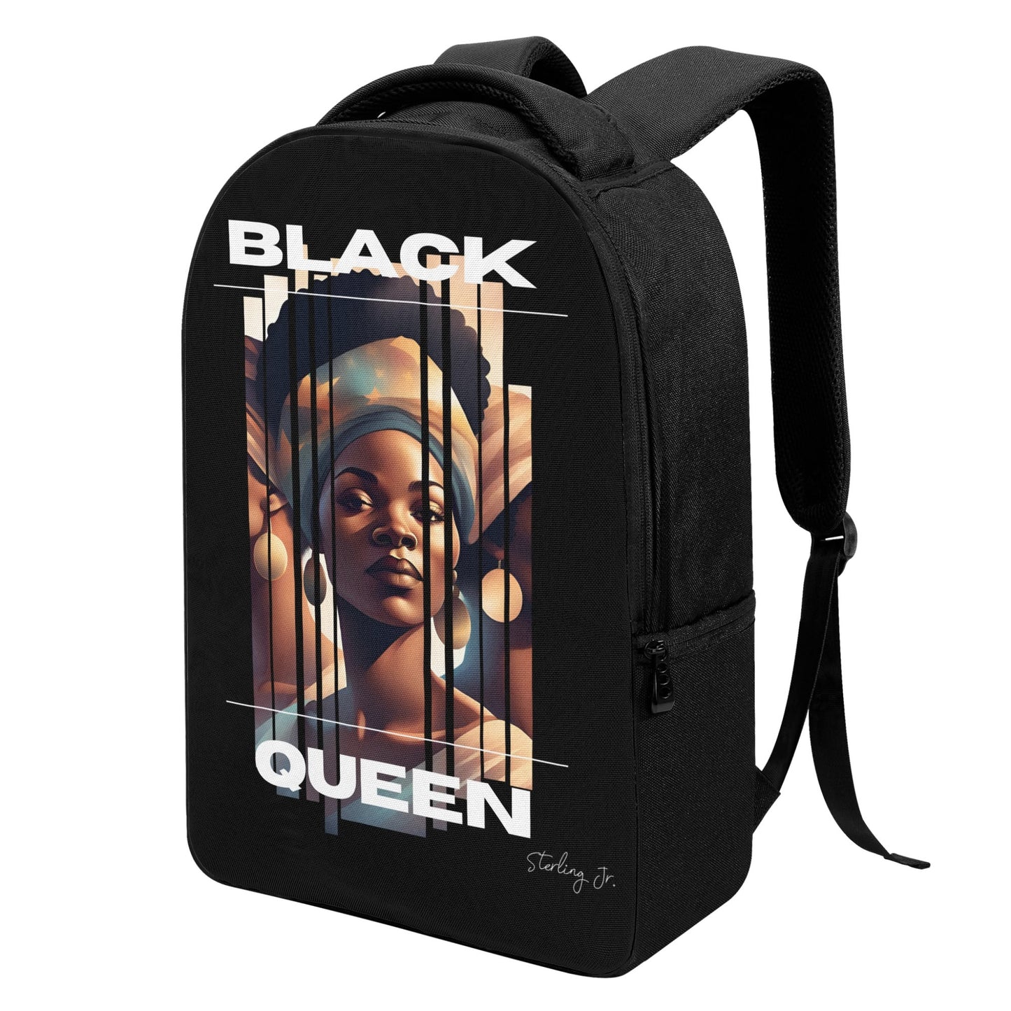 Black Queen Laptop Backpack