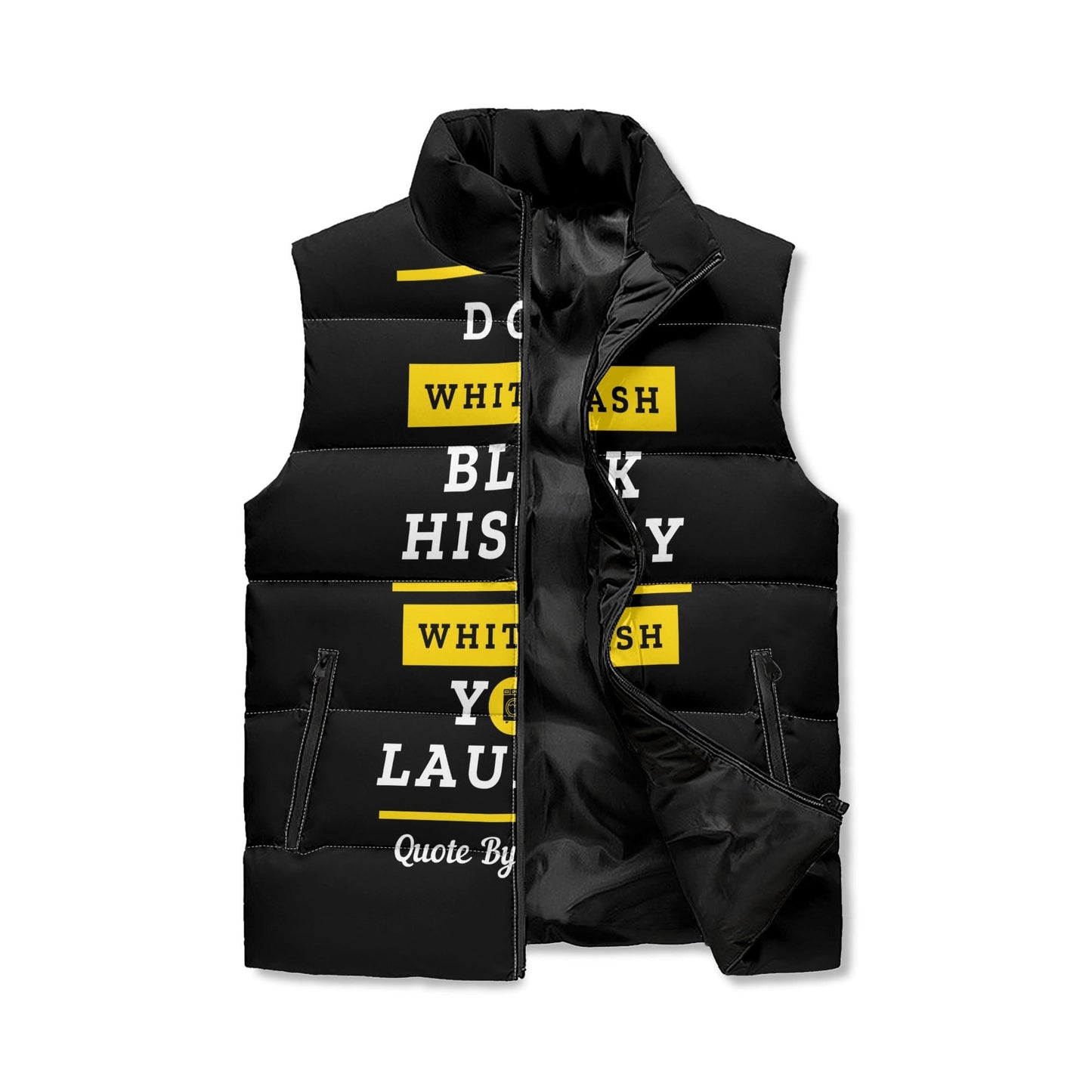 Whitewash Puffer Vest