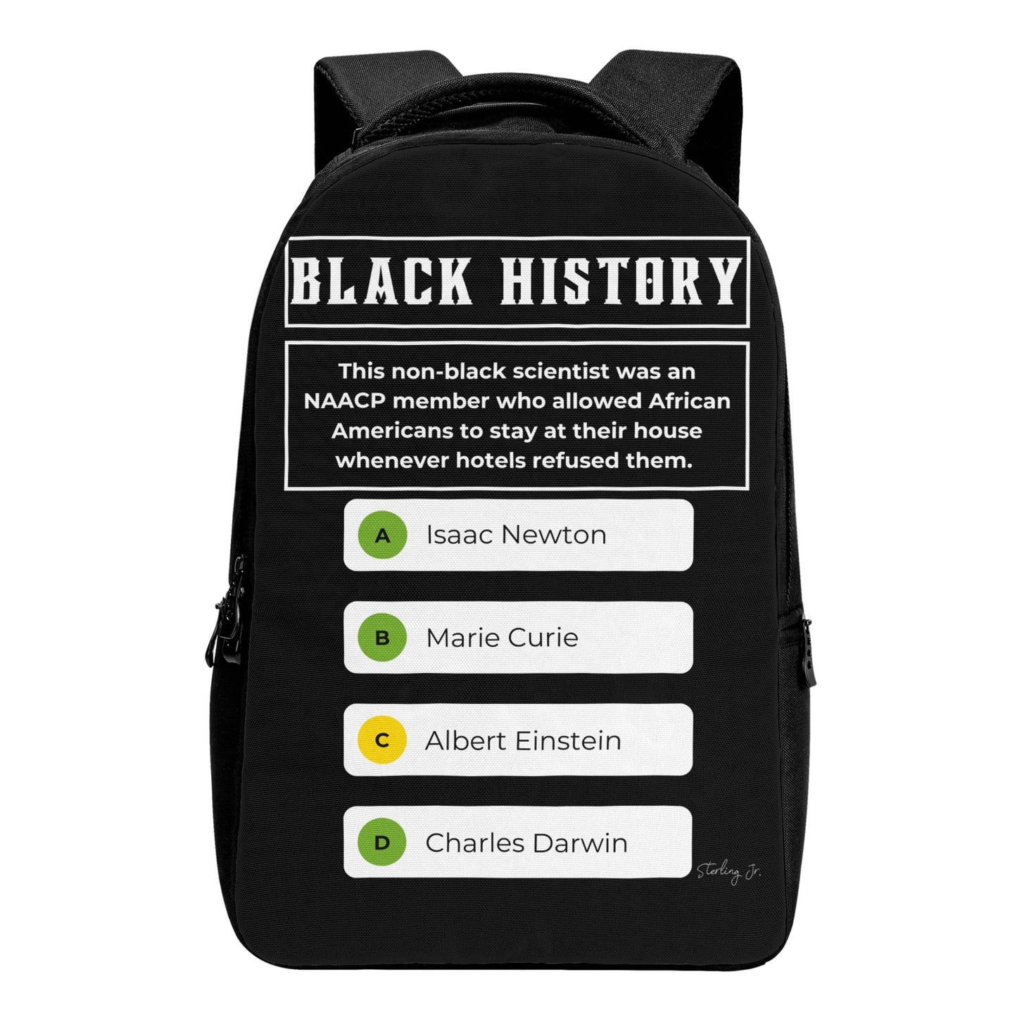 Einsteins Advocacy Laptop Backpack