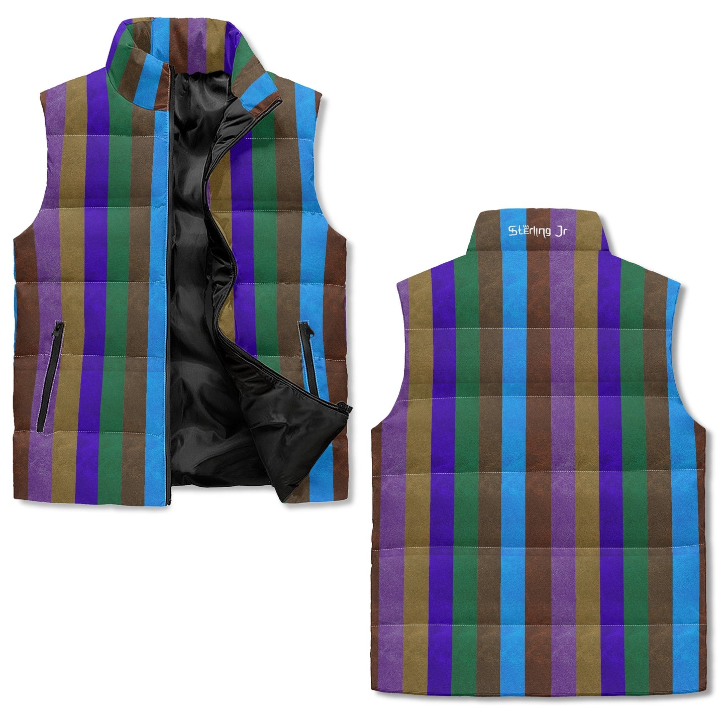 #GlitchJoseph Puffer Vest