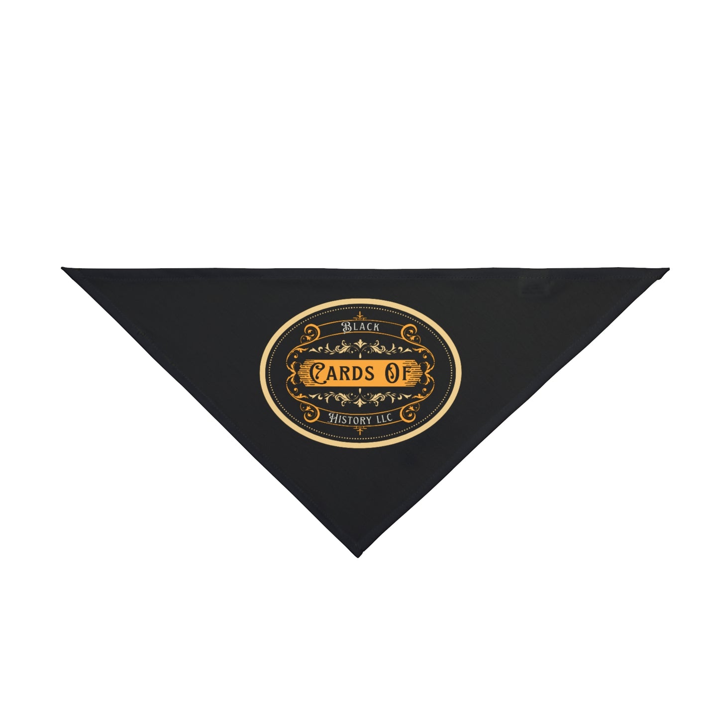 "Black Cards Of History LLC" Pet Bandana