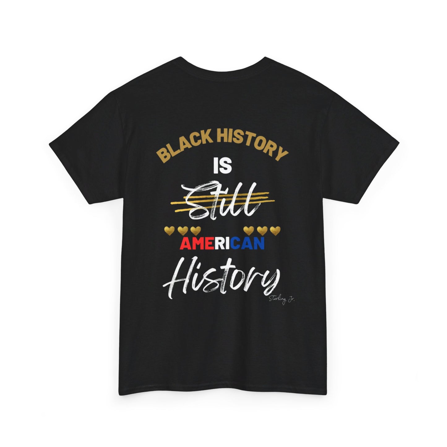 "Black [American] History" Unisex Heavy Cotton Tee