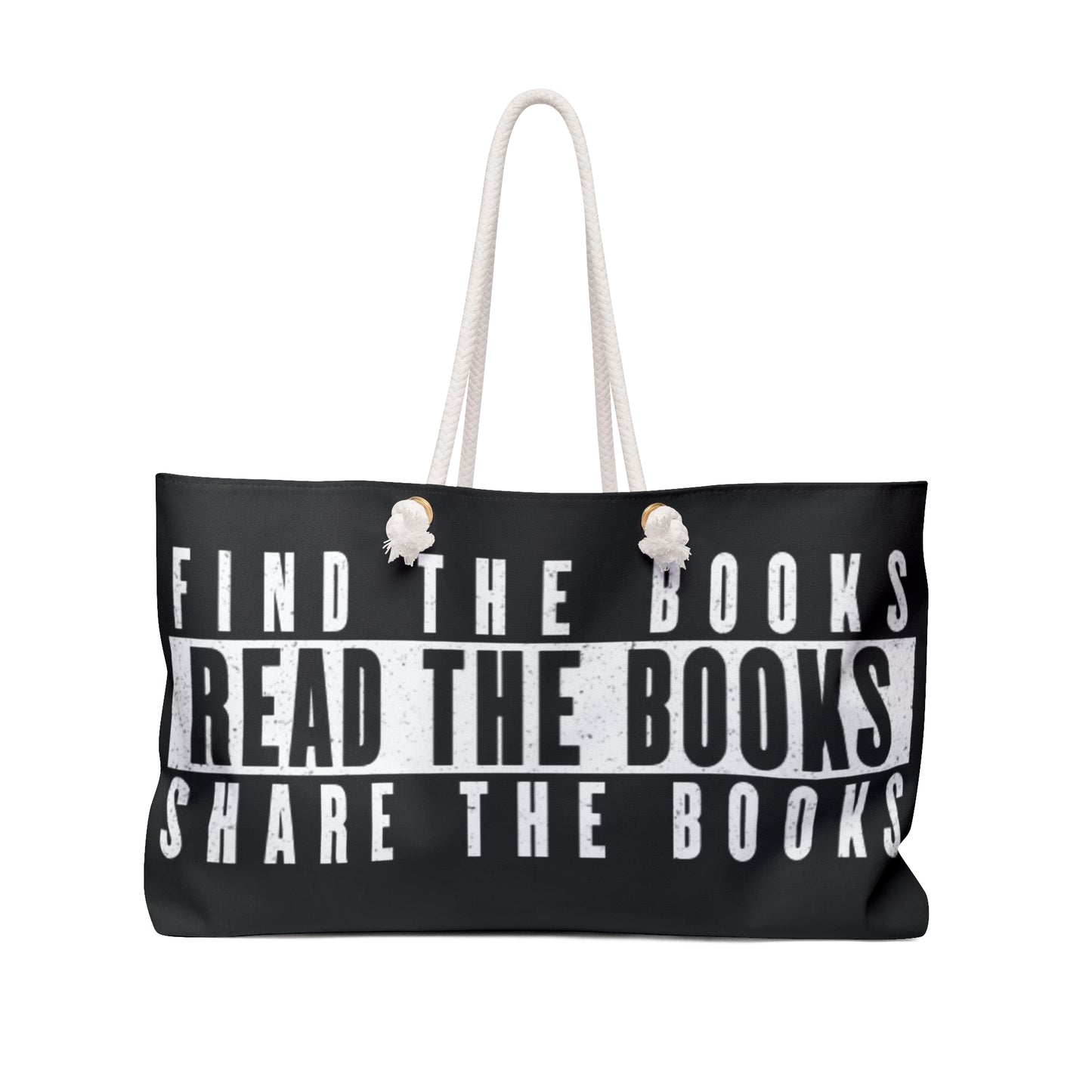 "Black Banned Books" Weekender Bag