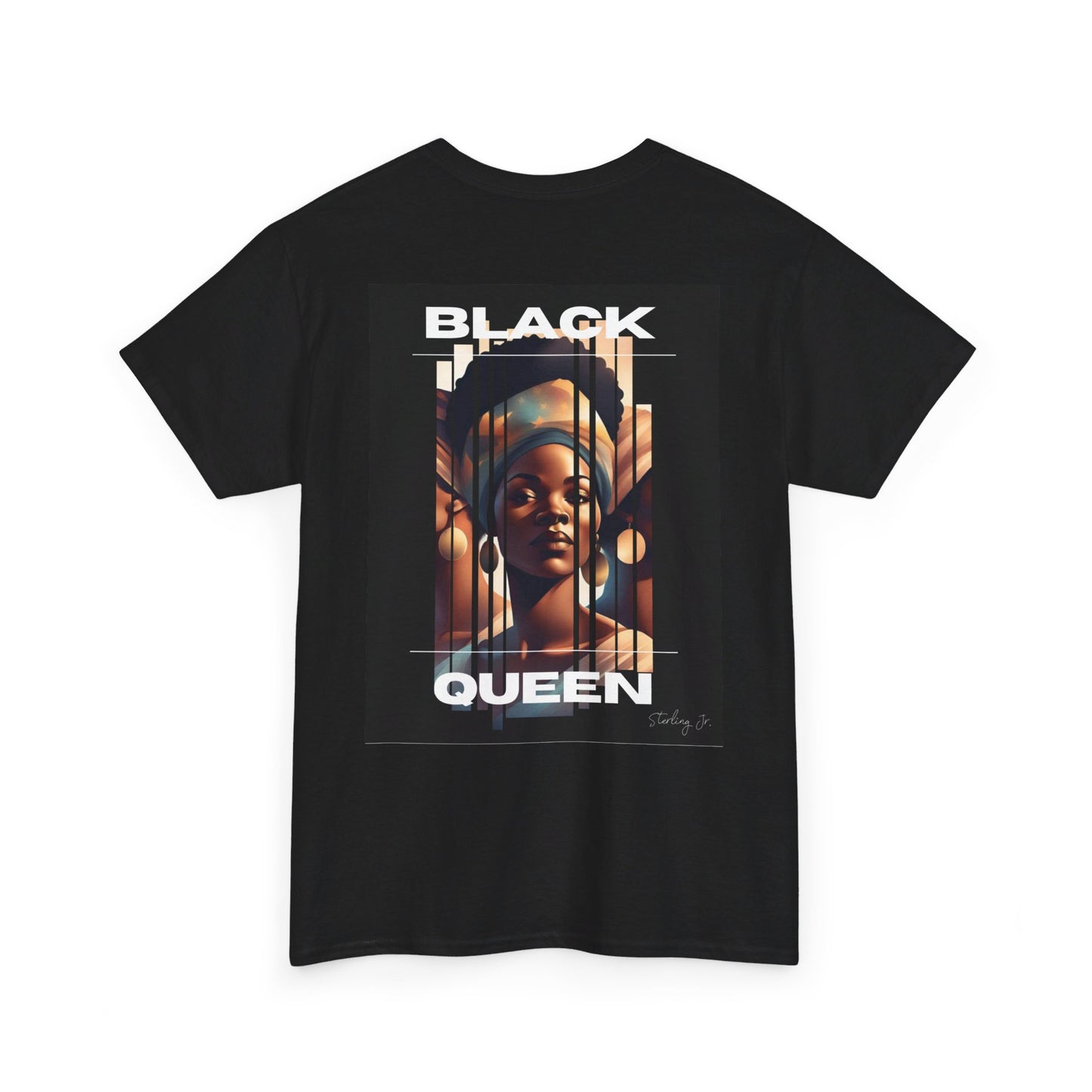 "Black Queen - Version A" Unisex Heavy Cotton Tee