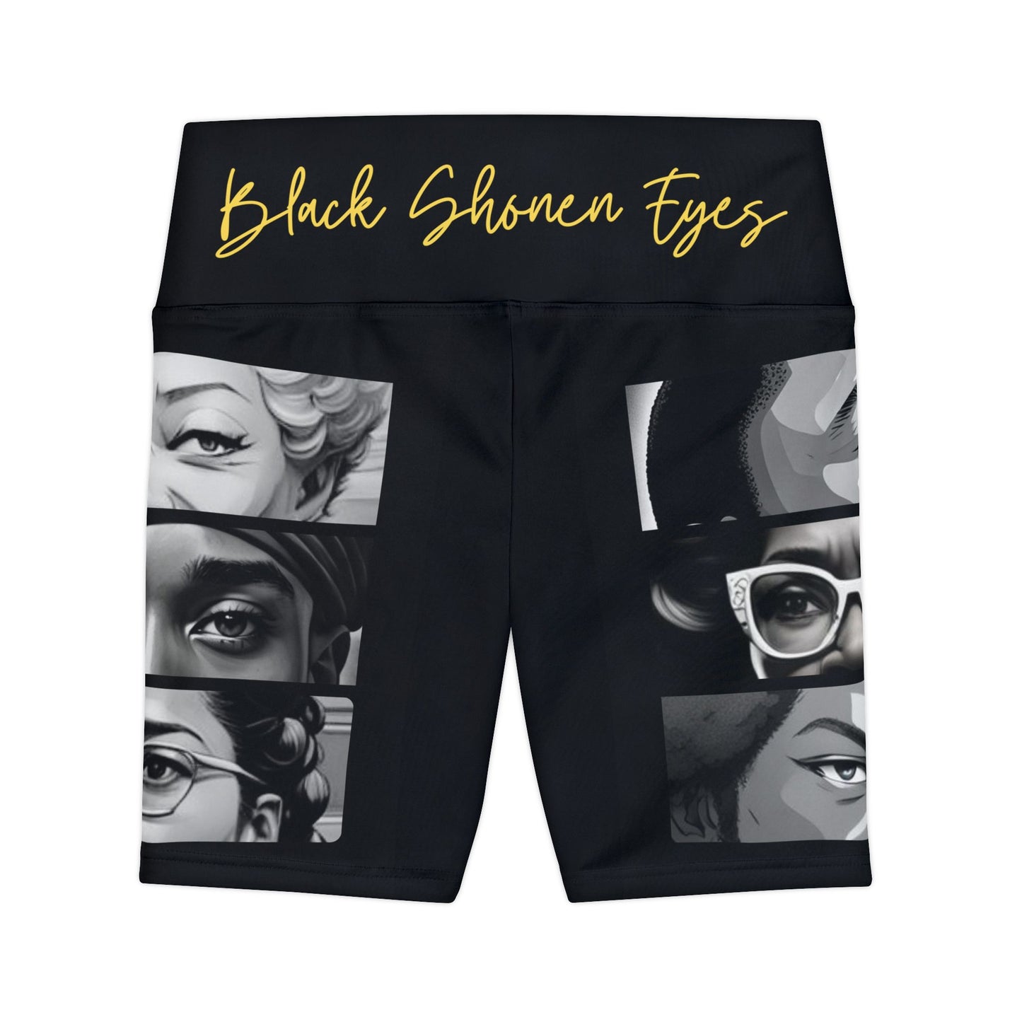 "Black Shonen Eyes" Women's Workout Shorts