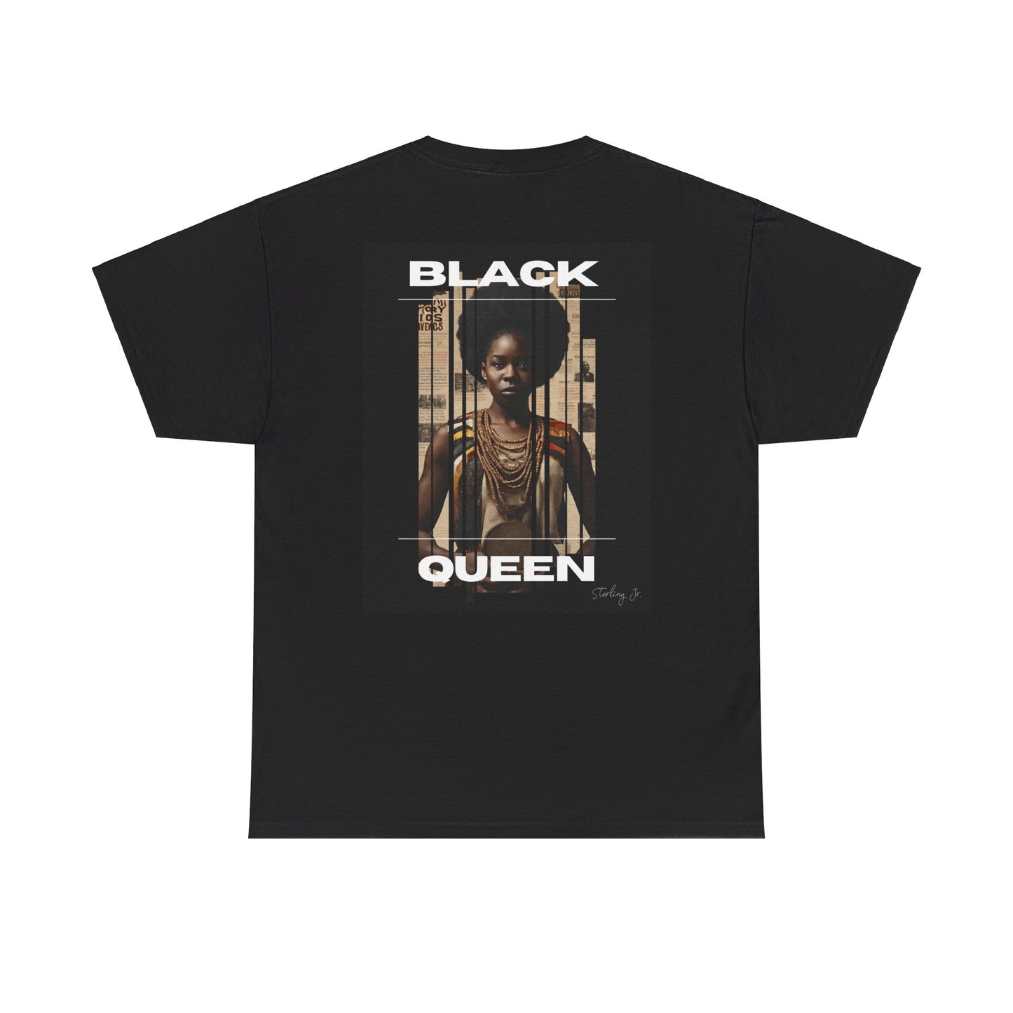 "Black Queen - Version B" Unisex Heavy Cotton Tee