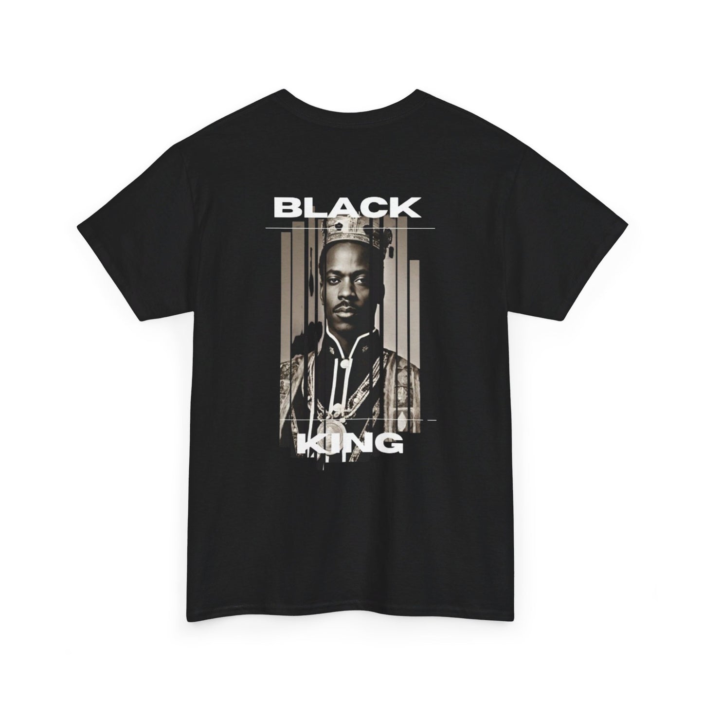 "Black King - Version A" Unisex Heavy Cotton Tee