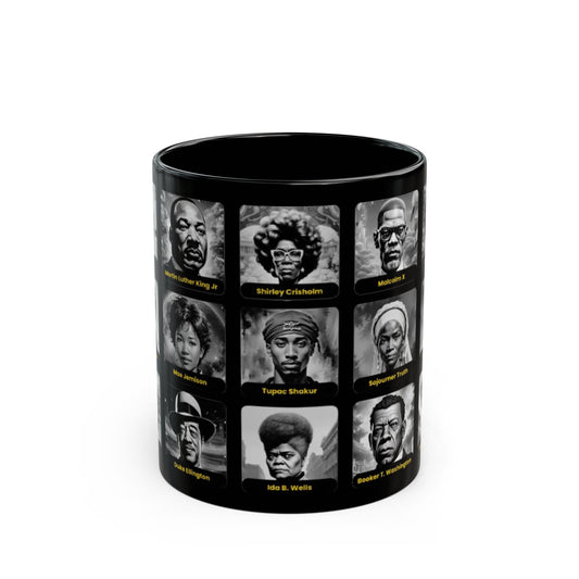 "Black Historians" Black Mug