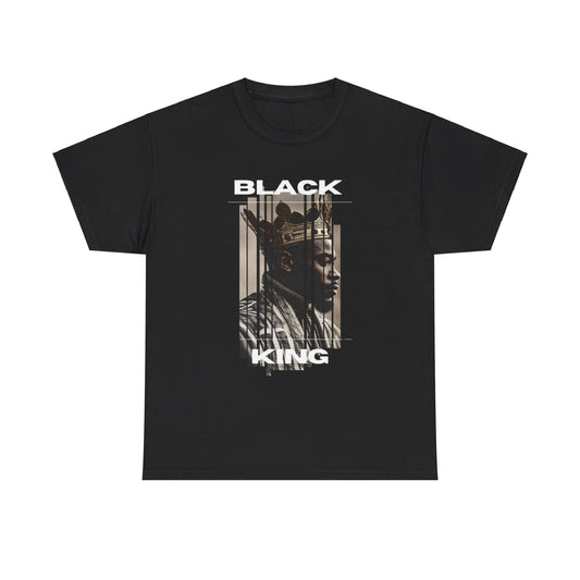 "Black King - Version A" Unisex Heavy Cotton Tee