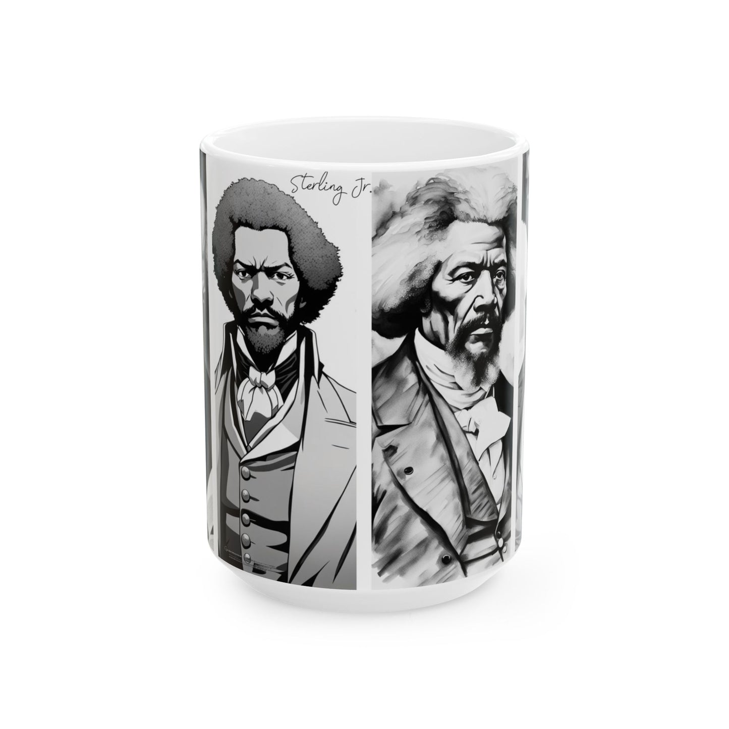 "Black Historians - Frederick Douglass" Ceramic Mug