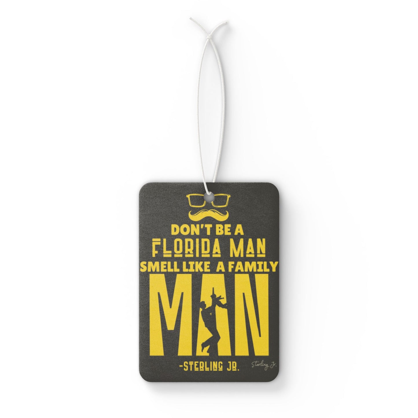 "Golden Florida Man" Car Air Freshener