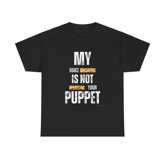 "Voice Puppet" Unisex Heavy Cotton Tee