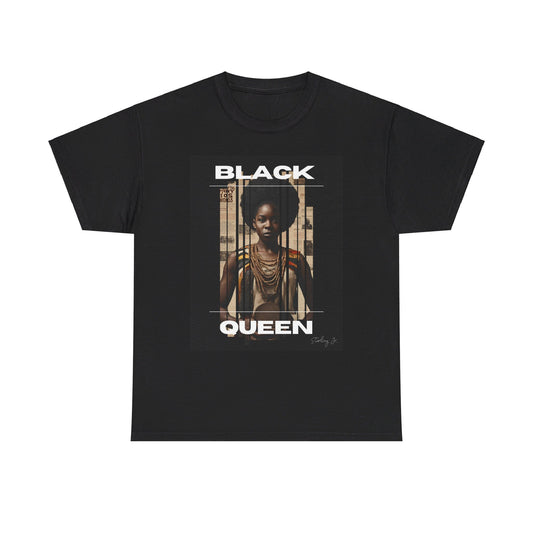 "Black Queen - Version A" Unisex Heavy Cotton Tee