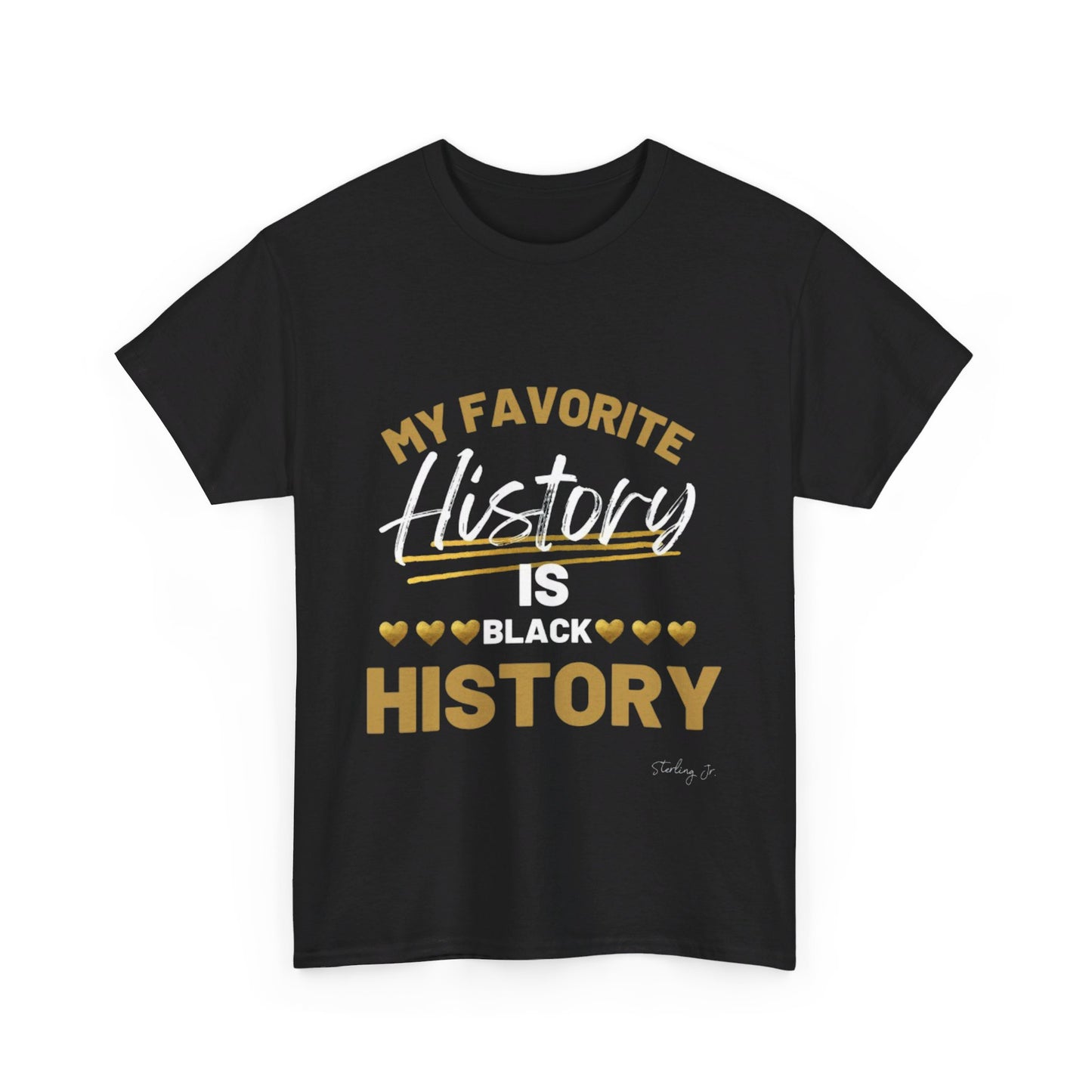 "Black [American] History" Unisex Heavy Cotton Tee