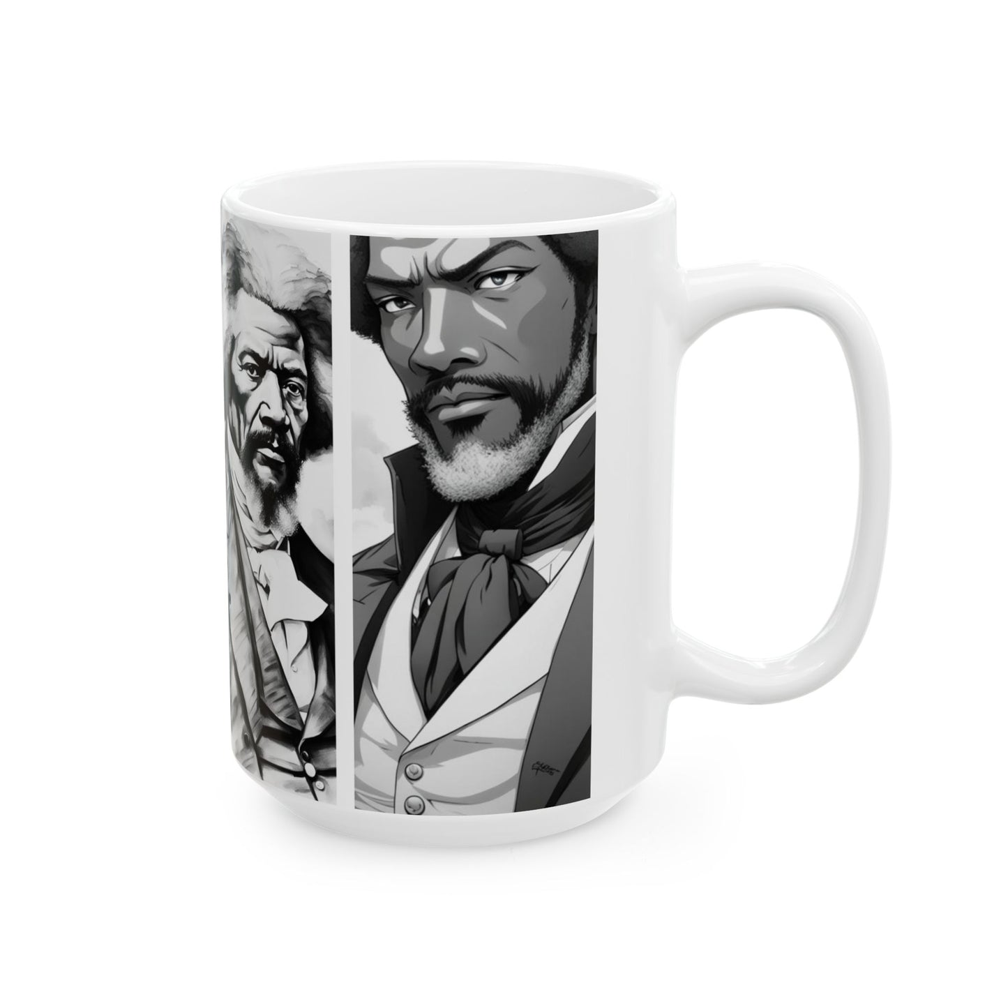 "Black Historians - Frederick Douglass" Ceramic Mug