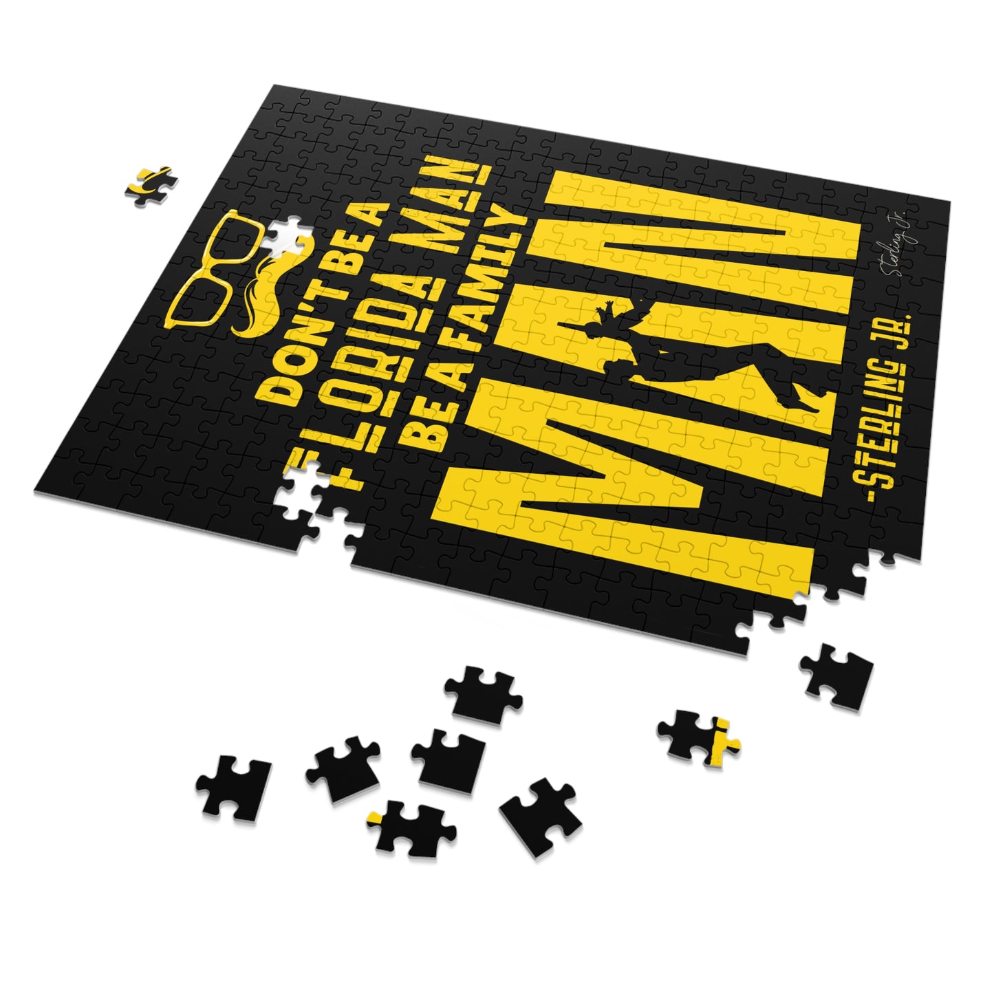 "Golden Florida Man" Jigsaw Puzzle