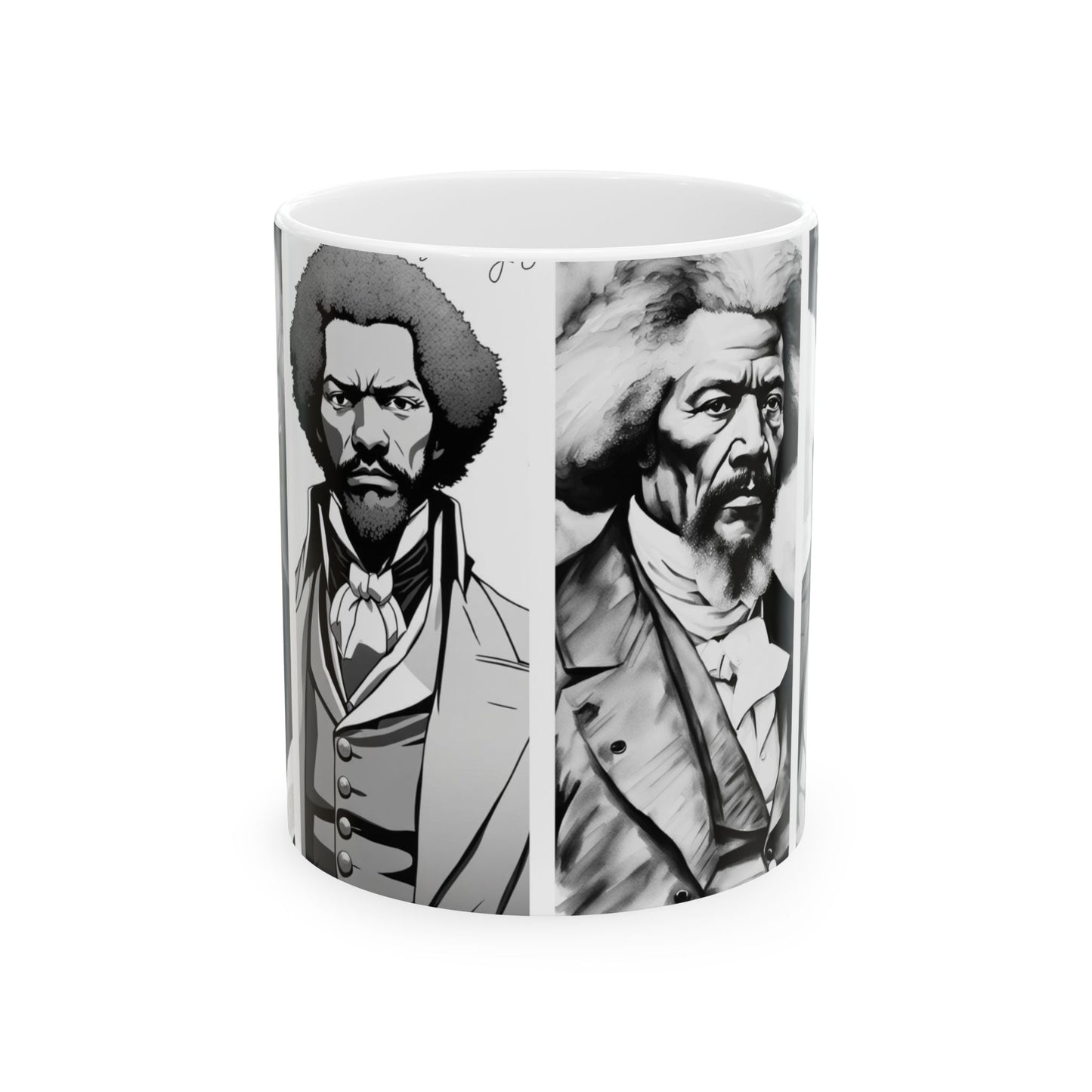 "Black Historians - Frederick Douglass" Ceramic Mug