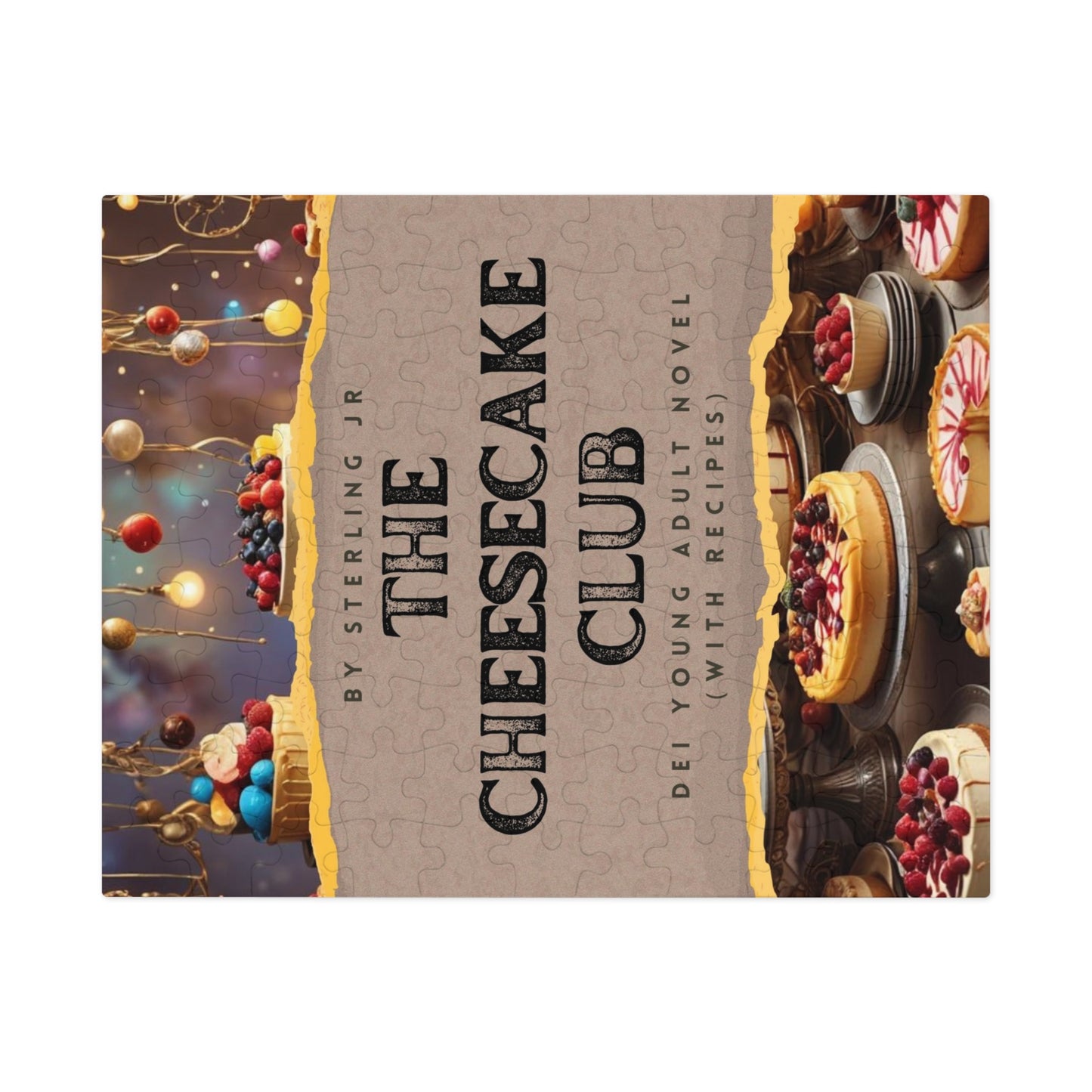 "The Cheesecake Club - Book Cover" Jigsaw Puzzle