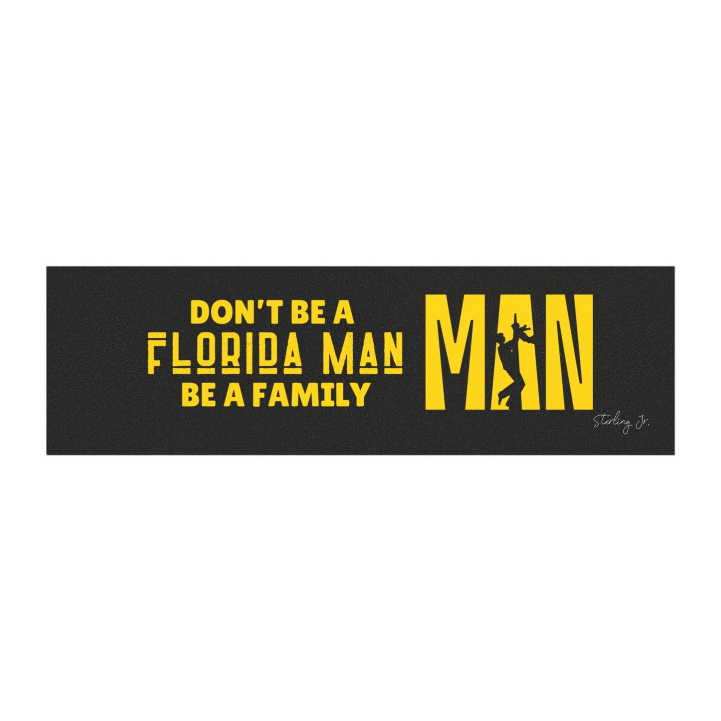 "Golden Florida Man" Bumper Sticker