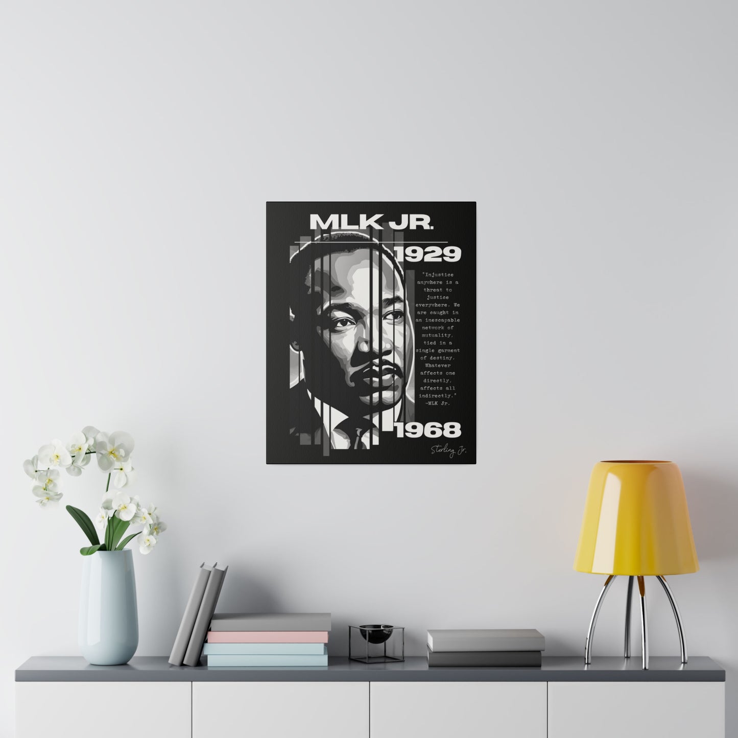 "MLK Quote" Matte Canvas