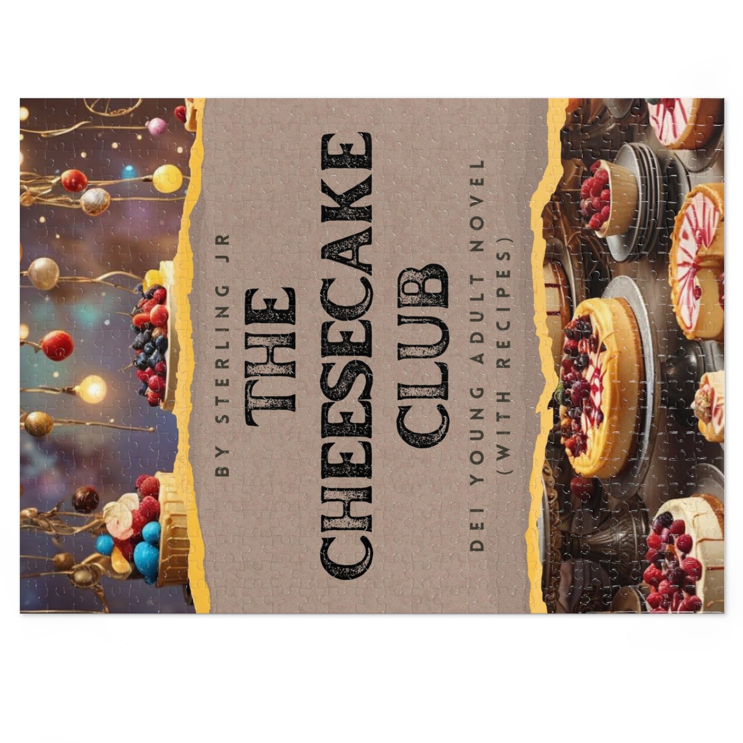 "The Cheesecake Club - Book Cover" Jigsaw Puzzle